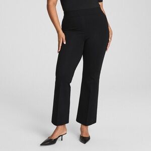 Spanx SPANXsupersmooth PerfectFit Ponte Kick Flare Pant Black Large 20386R
